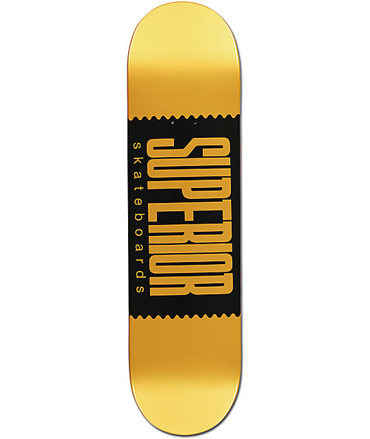 Superior Golden 8.1" Skateboard Deck at Zumiez PDP